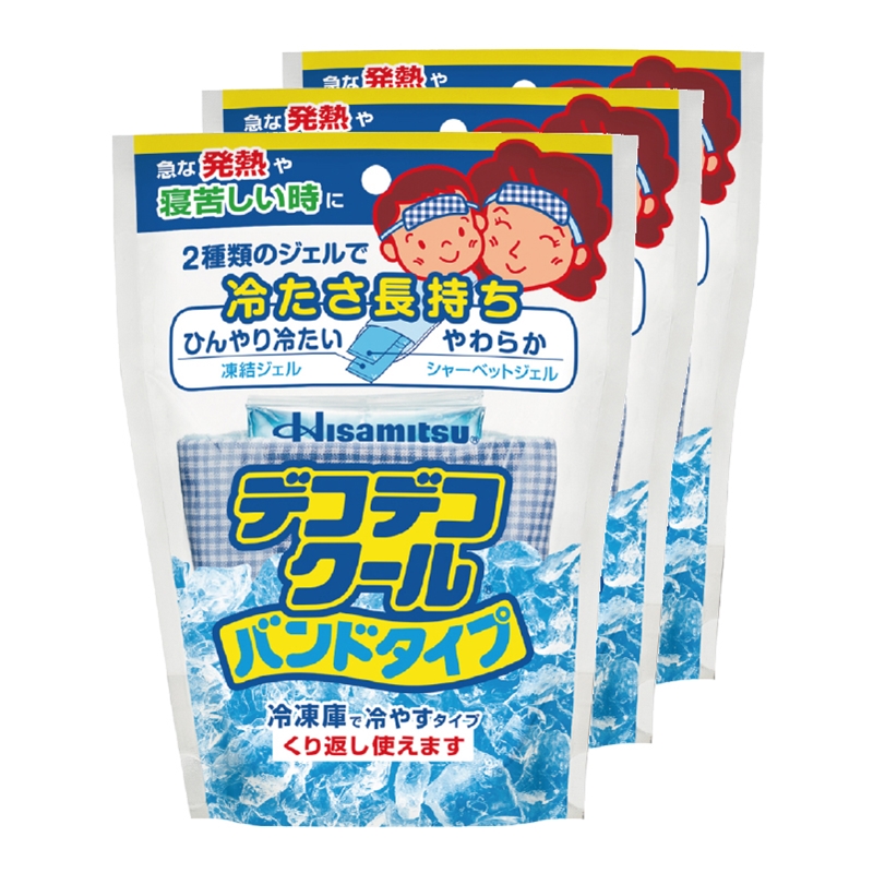 【まとめ】デコデコクール バンドタイプ×3個 3個セット