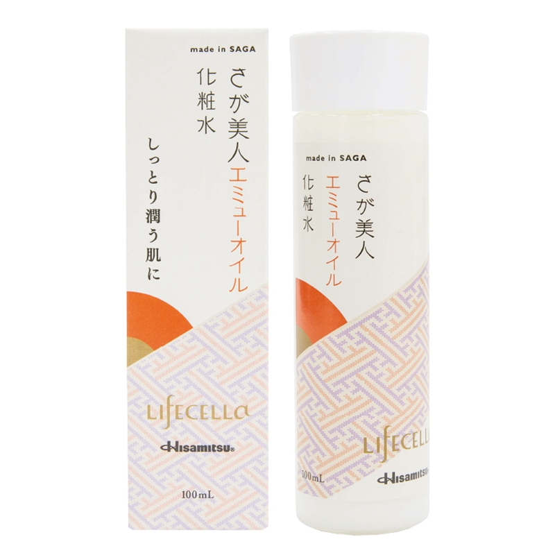 【限定品】 ライフセラ 100ml|Hisamitsu 化粧水 エミューオイル さが美人 美容液