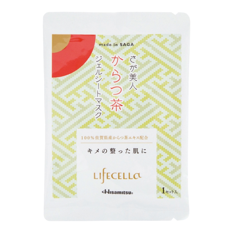 ライフセラ さが美人 からつ茶 ジェルシートマスク 1セット 1セット