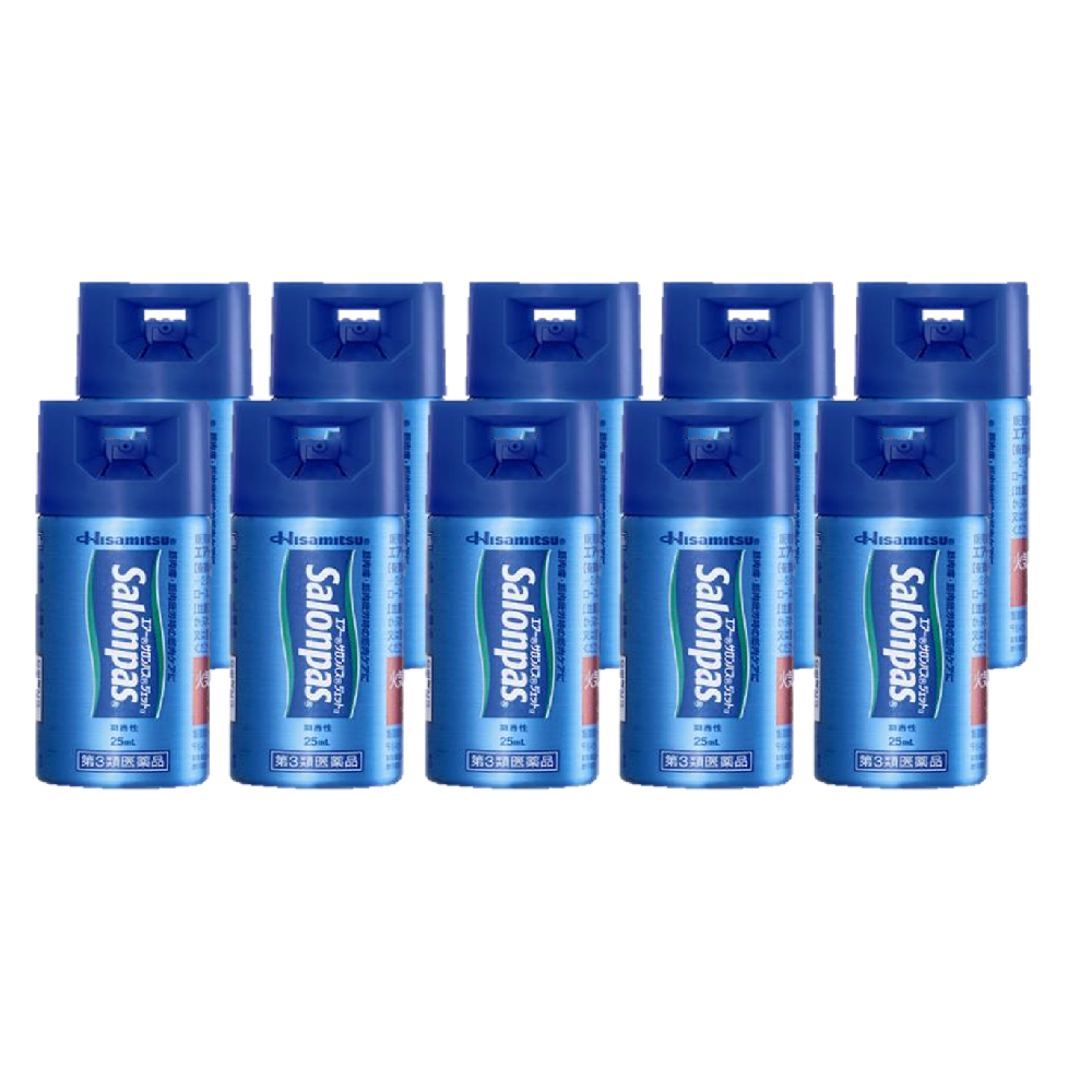 【社販特別】【第3類医薬品】エアーサロンパス ジェットα 25ml×10本