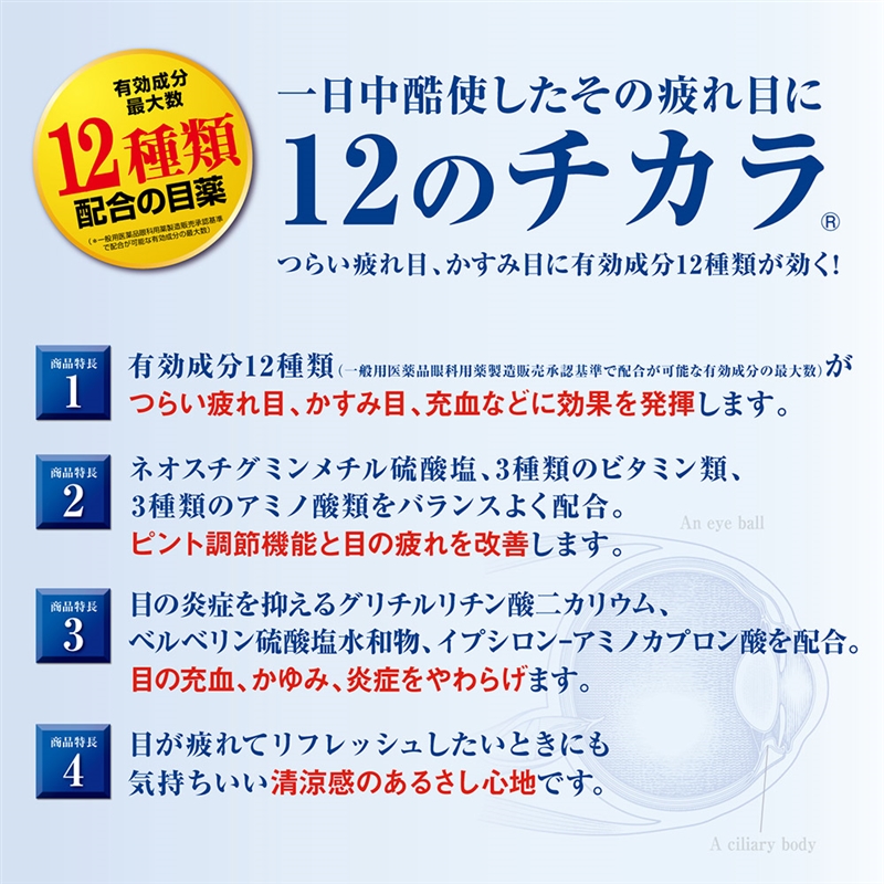 【第2類医薬品】眼涼12 15ml