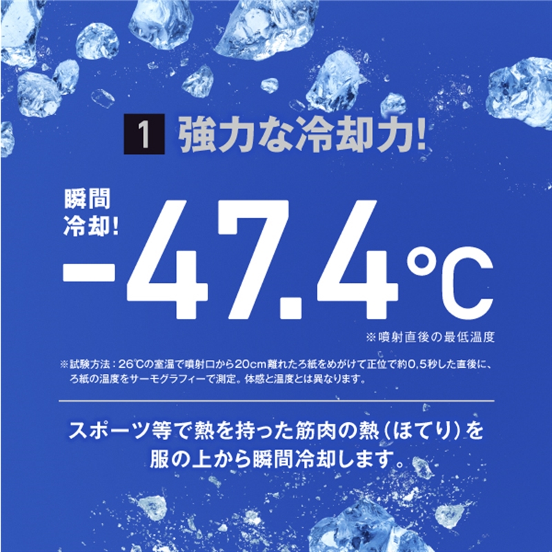 エアーサロンパス アイシングスプレー 490ml 1本