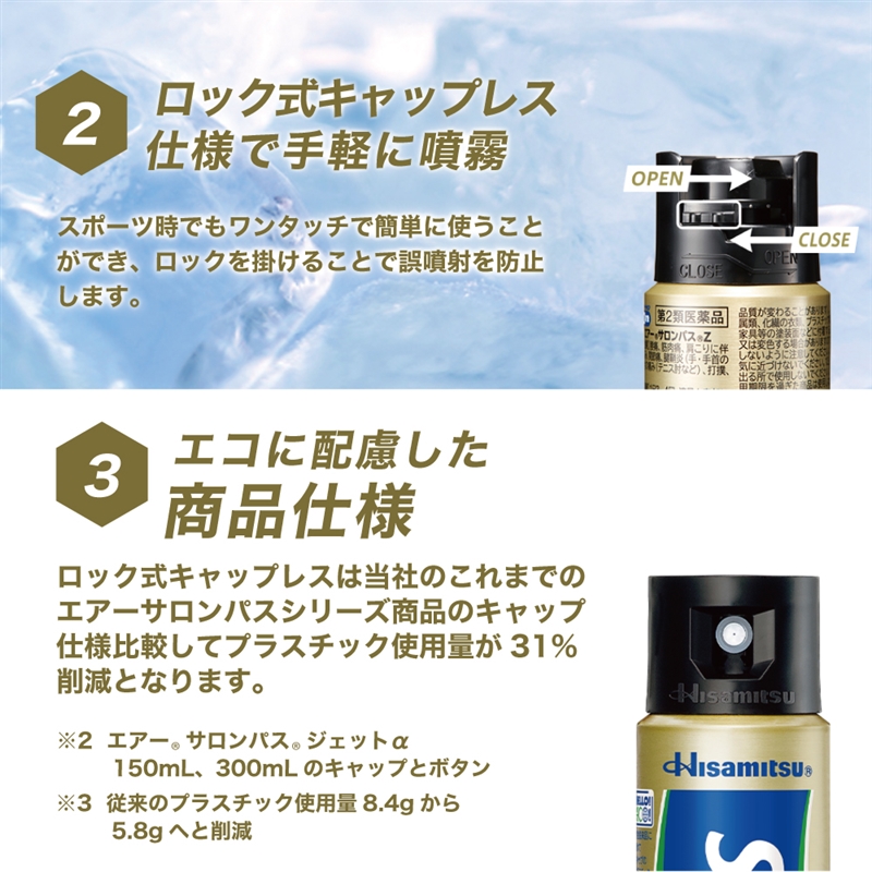 【第2類医薬品】エアーサロンパス Z 120ml