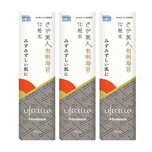【社販まとめ】ライフセラ さが美人 有明海苔 化粧水 100ml×3本