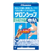 【第3類医薬品】サロンシップ 巻貼タイプ ショートサイズ 6枚