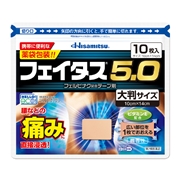 【第2類医薬品】フェイタス5.0（大判サイズ） 10枚