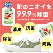  クレヨンしんちゃんパッケージ　ブテナロック 除菌抗菌パウダー（グリーン）
