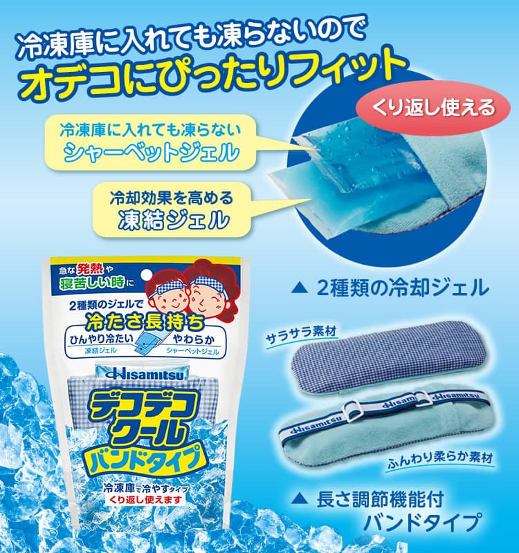 デコデコ デコデコクール バンドタイプ｜久光製薬の公式通販サイト