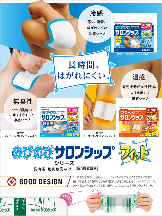 返品送料無料】 のびのびサロンシップF フィット 20枚 ※セルフメディケーション税制対象商品4987188151396 