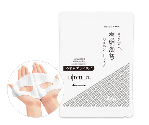 ライフセラ さが美人 有明海苔 ジェルシートマスク 1セット｜久光製薬