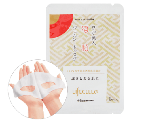 ライフセラ さが美人 酒粕 ジェルシートマスク 1セット｜久光製薬の